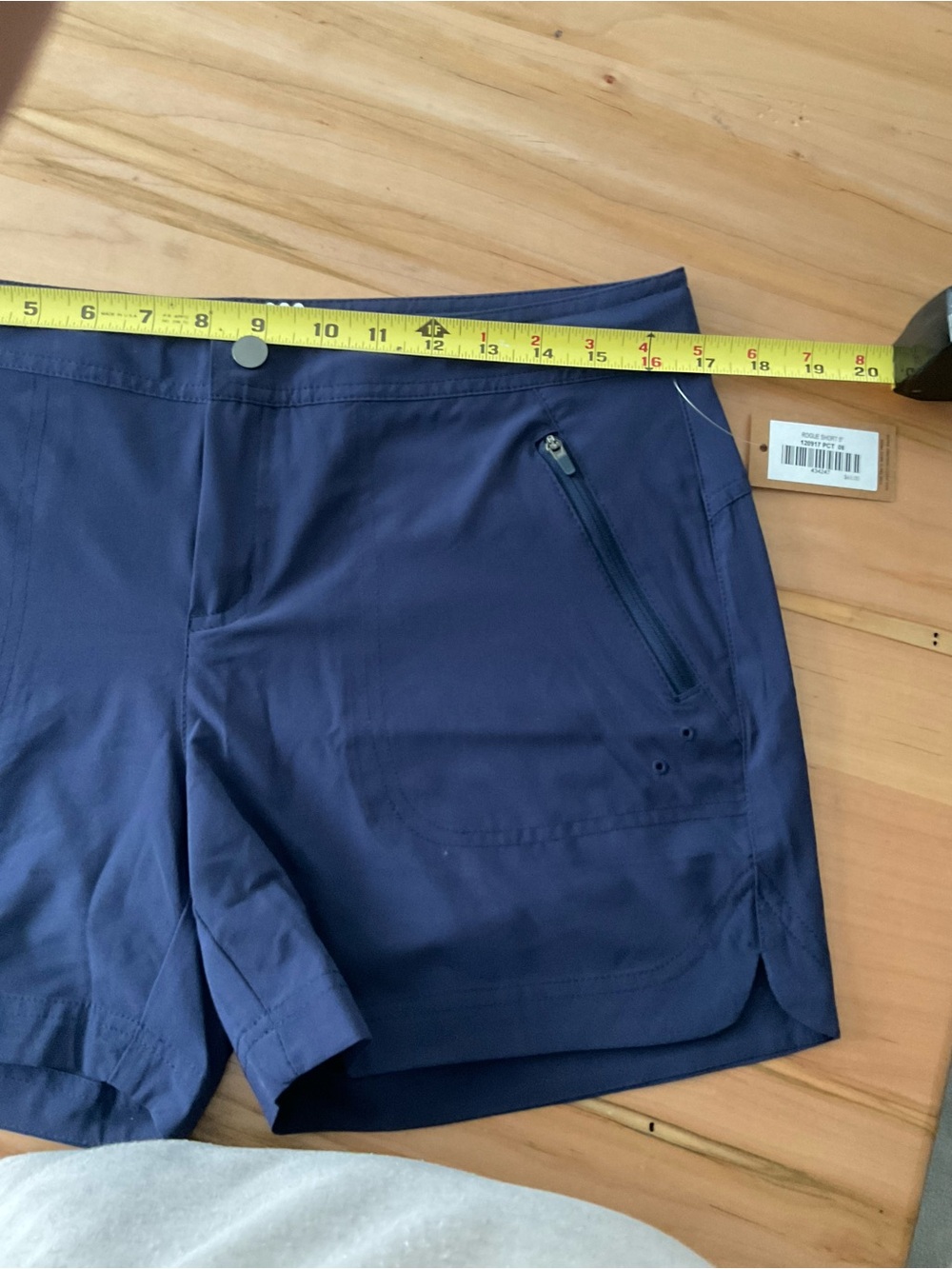 Title Nine Deep Navy Performance Shorts - Picture 7 of 11